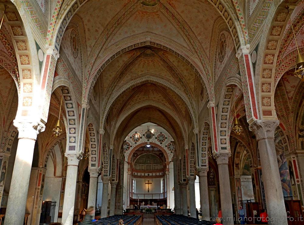 Milan (Italy) - Central nave of Santa Maria delle Grazie